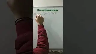 Reasoning analogy #shorts #reasoningtricks #competition #analogy #ssc