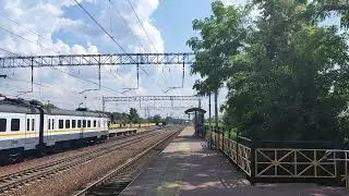 ЭП2Д 0254 с сообщением 6962/6196/6195 Тула(Московский вокзал) - Румянцево.