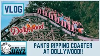 Crazy Coaster at Dollywood! First-Ever Visit - Vlog