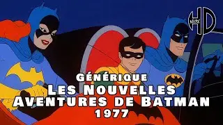 Générique des Nouvelles Aventures de Batman (The New Adventures of Batman) - 1977 - HD