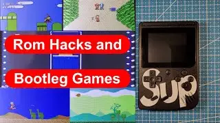 NES Rom Hacks and Bootleg Games in SUP Game Box 400 in 1 Console