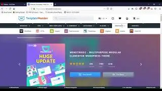 A tour of  Template monster || Webofolio
