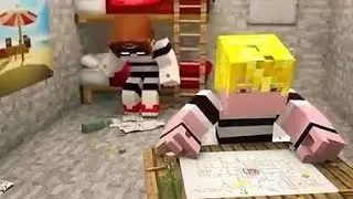 Мультик про майнкрафт Побег из тюрьмы