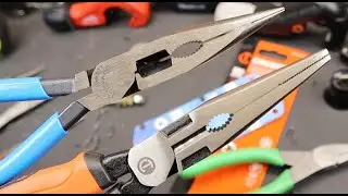 Features I don't get. Channellock vs Crescent: Long Nose Pliers. Hmm. They are just different.