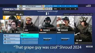Carrying shroud on his rankup