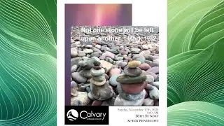 Live Worship Service @ Calvary - 26th Sunday After Pentecost, November 17th, 2024