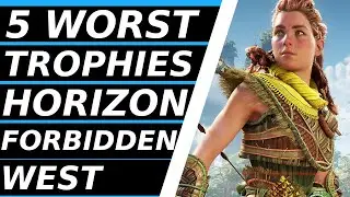Quite Possibly The Laziest Trophy List Ever - The 5 Worst Trophies In Horizon Forbidden West