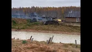 По местам съёмок фильма Ильинский рубеж. Военфильм-Медынь. Военно-историческая реконструкция