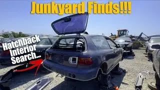 Civic Hatchback Interior Parts Search - Junkyard Finds!!!