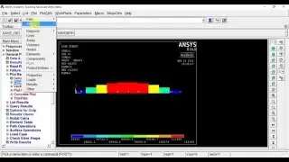 Beam Analysis ANSYS - (VIT Syllabus) - by Ankit Krin