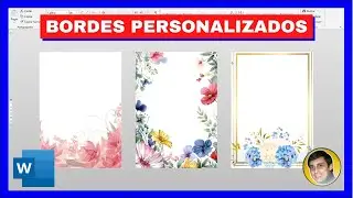 Cómo HACER BORDES de PÁGINA PERSONALIZADOS en WORD