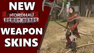 (DEMON HORDE) Weapon Skin Cosmetics | MORDHAU