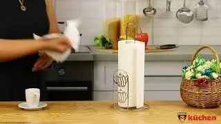 Держатель для бумажных полотенец. Держатель для кухонных бумажных полотенец. Подставка