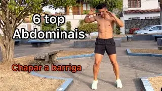 6 abdominais em pé para chapar a barriga rápido