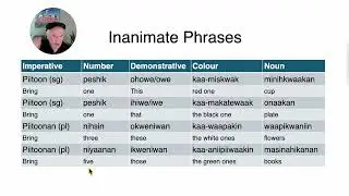 Animate and Inanimate Phrases with Commands