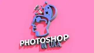 LOGO com EFEITO 3D no PHOTOSHOP