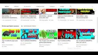 MEUS VÍDEOS SUMIRAM DO YOUTUBE