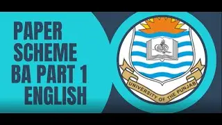 Paper Scheme 2023 BA Part 1 Punjab University - Complete Guide