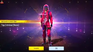 RIP My 4,500 Diamonds 😭 I Got Top Criminal (NEON) Bundle In Free Fire