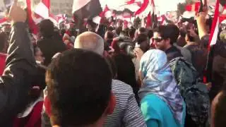 مظاهرة تأييد المجلس العسكري في العباسية