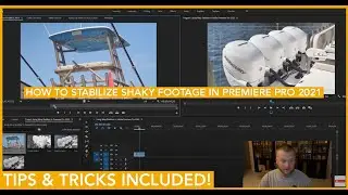 How to Stabilize Shaky footage in Premiere Pro 2021. Additional Tips & Tricks Included!