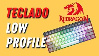 Teclado Low Profile REDRAGON SORAKA