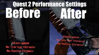 Quest 2 - Settings for better graphics, 120 fps, and less lag! (Side Quest is Amazing!)