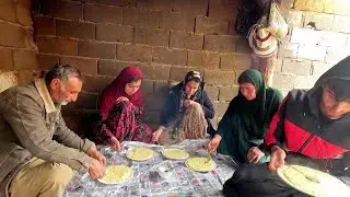 Hard life in the storm of Iranian nomads