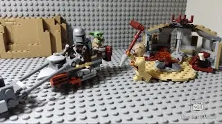 Mandalorian Lego Set 75299 Stop Motion