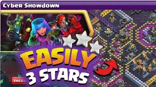 Easily 3 Star Cyber Showdown Challenge✅How to 3 star the new Challenge🔥