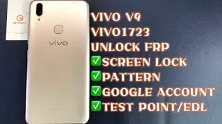 VIVO V9 /VIVO1723 UNLOCK FRP｜ANDROID 9｜SCREEN LOCK ｜GOOGLE ACCOUNT｜TEST POINT｜BY MRT