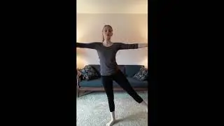 Trinity's pre ballet warm up