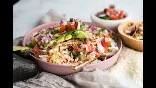 Halibut Taco Bowl