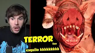 terror TENEBROSO e esquilo estiloso 🐿️😎 - FORTNITE