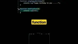 function | javascript tutorial 