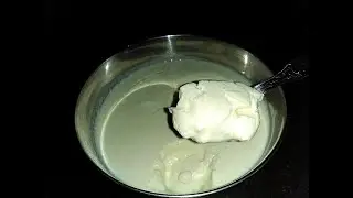 How to make thick curd at home / how to make home made yogurt / curd making process