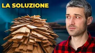 HO COSTRUITO LA SOLUZIONE A TUTTO QUESTO LEGNO INCASINATO - Falegnameria