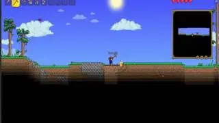 Начинаю играть в terraria часть 1