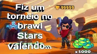 Fiz um Torneio no Brawl Stars Valendo..