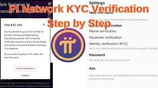 How to verify KYC in Pi Network || PI Network - KYC verification - A complete step by step guide