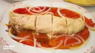 ТУНЕЦ С ЗАПЕЧЕННЫМИ КРАСНЫМИ ПЕРЦАМИ ресторана Hylogui