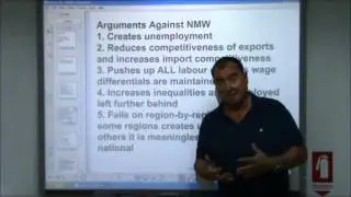 AS-Level Economics Video 24 National Minimum Wage