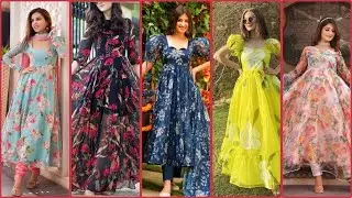 Stunning Floral Maxi Dress Design/Unique and Stylish Maxi Dress Design/Gorgeous Long Maxi Dress