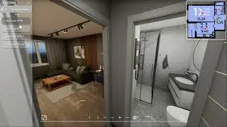 Krpano + Menu plugin + Floor plans