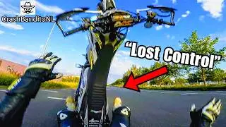 Insane Motorcycle Crashes & Road Rage Moments Caught on GoPro! | CrashBanditoNL