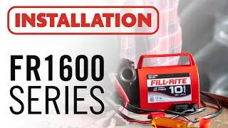 Fill-Rite FR1600 Series - Fuel Transfer Pump Installation