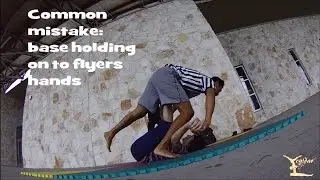 Beginners AcroYoga Safety Tutorial - How to Fall Well