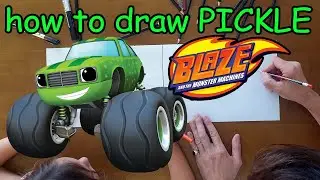 How to Draw PICKLE from Blaze And The Monster Machines