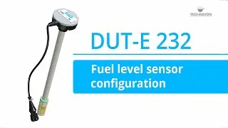 DUT-E 232 Fuel level sensor configuration