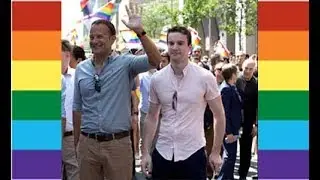Openly Gay Irish PM Leo Varadkar Marches In MTL Pride Along w/ His Partner Dr. Matthew Barrett